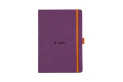 Rhodia Goalbook Dot Grid A5 Hardcover Journal - Purple (Ivory Paper)