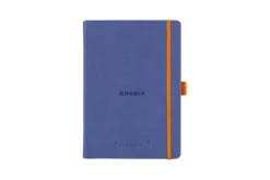 Rhodia Goalbook Dot Grid A5 Hardcover Journal - Sapphire (Ivory Paper)