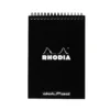 Rhodia No. 16 Top Wirebound A5 Notepad - Black, Dot Grid