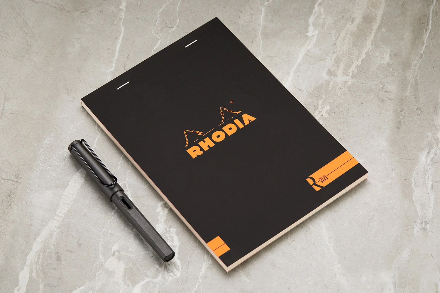 Rhodia No. 16 Premium A5 Notepad - Black, Blank 3 Rhodia No. 16 Premium A5 Notepad - Black, Blank - Image 3