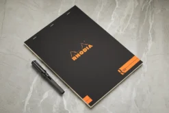 Rhodia No. 18 Premium A4 Notepad - Black, Lined -Office Supplies Shop Rhodia Premium No18 Lined Black 1