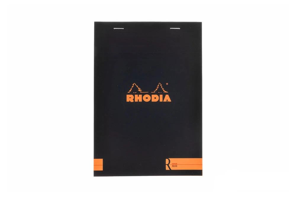Rhodia No. 16 Premium A5 Notepad - Black, Blank 1 Rhodia No. 16 Premium A5 Notepad - Black, Blank