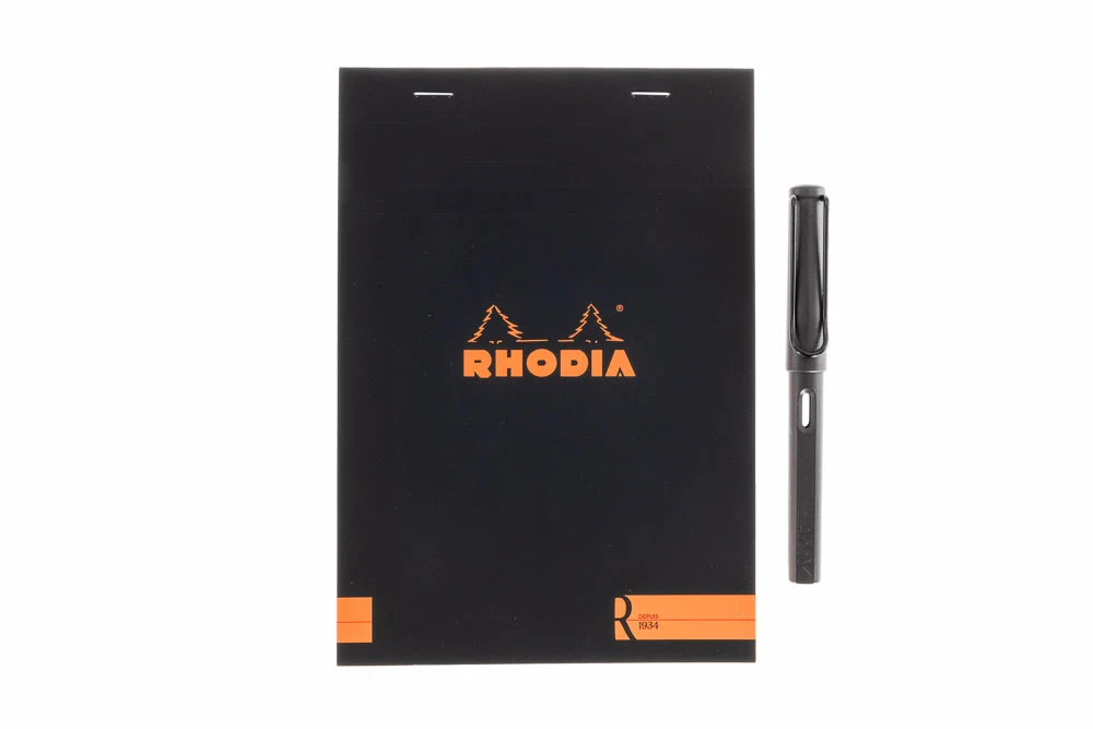 Rhodia No. 16 Premium A5 Notepad - Black, Blank 2 Rhodia No. 16 Premium A5 Notepad - Black, Blank - Image 2
