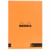 Rhodia No. 18 Premium A4 Notepad - Orange, Blank
