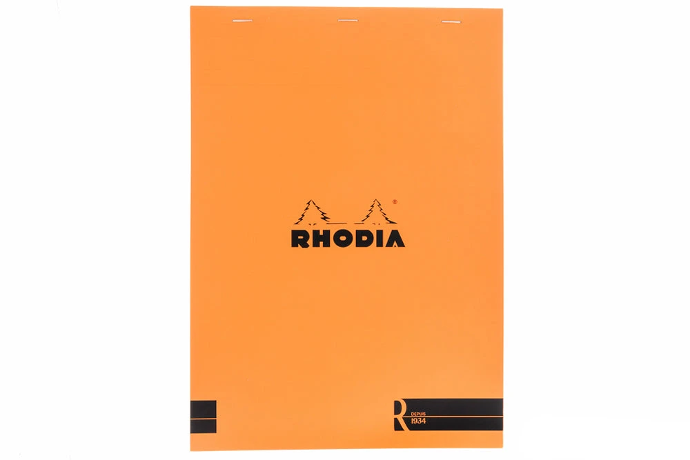 Rhodia No. 18 Premium A4 Notepad - Orange, Blank 1 Rhodia No. 18 Premium A4 Notepad - Orange, Blank