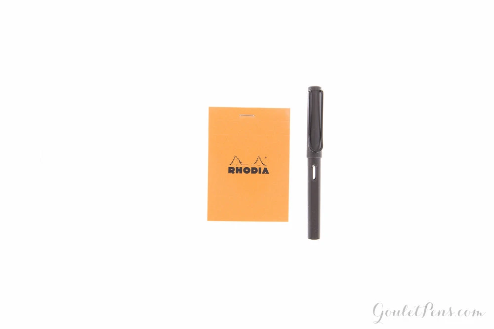Rhodia No. 11 A7 Notepad - Orange, Graph 2 Rhodia No. 11 A7 Notepad - Orange, Graph - Image 2
