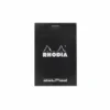 Rhodia No. 12 Small Notepad - Black, Dot Grid