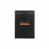 Rhodia No. 13 A6 Notepad - Black, Graph