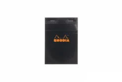 Rhodia No. 13 A6 Notepad - Black, Graph -Office Supplies Shop Rhodia Staplebound Top No13 Black Graph 1