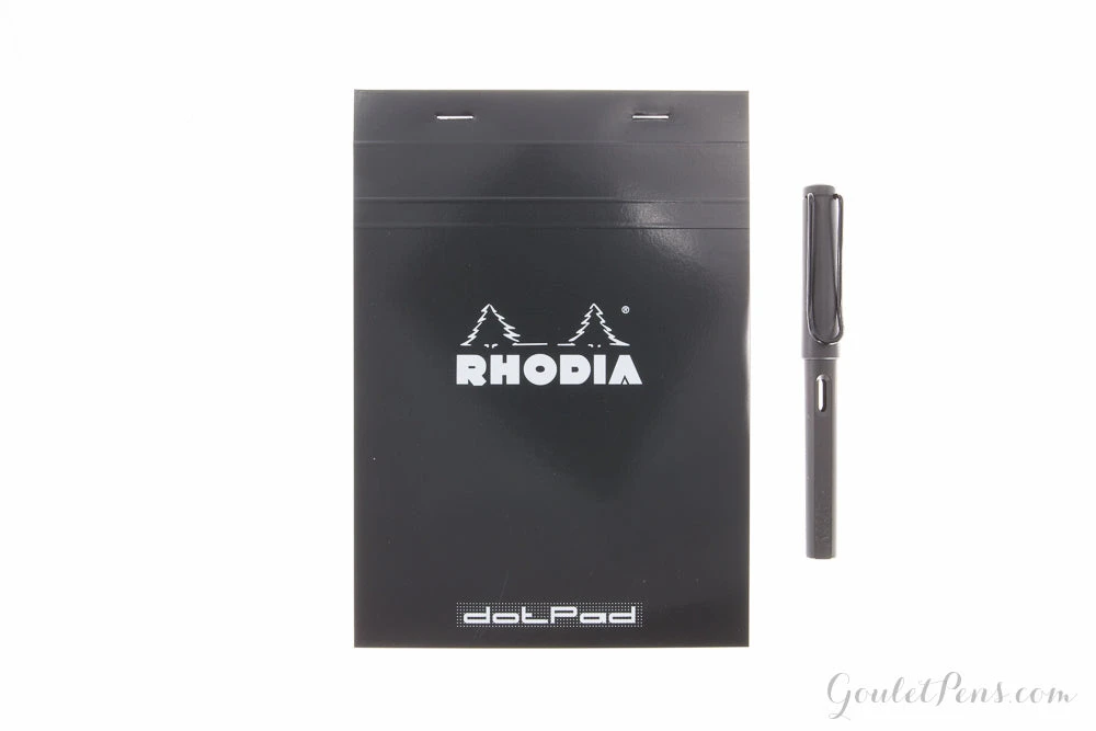 Rhodia No. 16 A5 Notepad - Black, Dot Grid 2 Rhodia No. 16 A5 Notepad - Black, Dot Grid - Image 2
