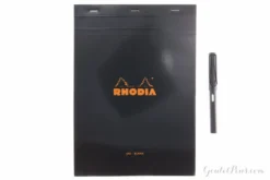 Rhodia No. 18 A4 Notepad - Black, Blank 10 Rhodia No. 18 A4 Notepad - Black, Blank -Office Supplies Shop Rhodia Staplebound Top No18 Black Blank 2
