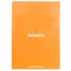 Rhodia No. 18 A4 Notepad - Orange, Dot Grid