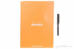 Rhodia No. 18 A4 Notepad - Orange, Dot Grid -Office Supplies Shop Rhodia Staplebound Top No18 Orange Dot 2