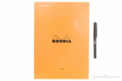Rhodia No. 18 A4 Notepad - Orange, Lined -Office Supplies Shop Rhodia Staplebound Top No18 Orange Lined 2