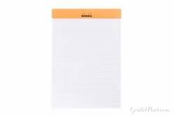 Rhodia No. 16 A5 Notepad - Orange, Lined -Office Supplies Shop Rhodia Top Staplebound No16 Orange Lined 1