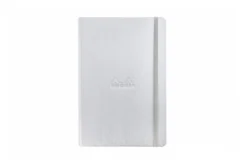 Rhodia A5 Webnotebook - Silver, Dot Grid