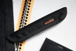 Rickshaw Bagworks 1 Pen Sleeve - Black/Orange -Office Supplies Shop Rickshaw 1PenSleeve BlkOrange 2