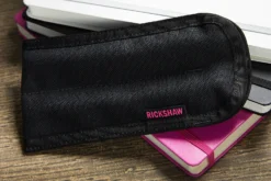 Rickshaw Bagworks 2 Pen Long Coozy - Black/Pink -Office Supplies Shop Rickshaw 2PenSleeve BlkPink 2