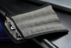 Rickshaw Bagworks 3 Pen Long Coozy - Tweed/Graphite -Office Supplies Shop Rickshaw 3PenSleeve Tweed 3