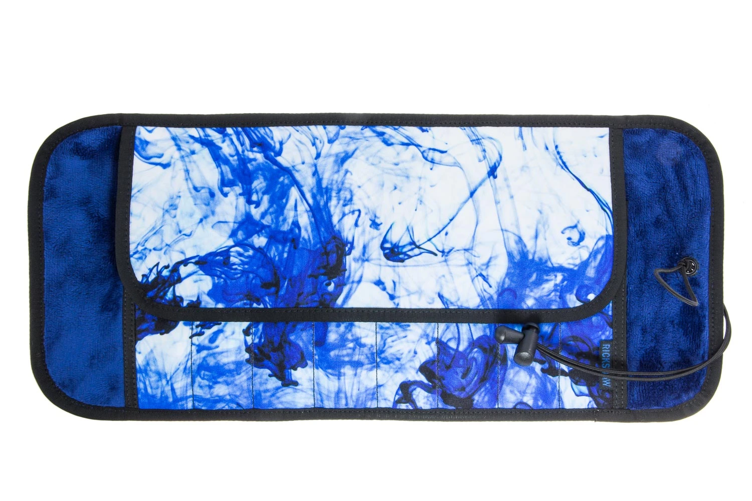 Rickshaw Bagworks Deluxe 8-Pen Roll - Inky Blue 1 Rickshaw Bagworks Deluxe 8-Pen Roll - Inky Blue