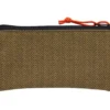 Rickshaw Bagworks Plush Pen/Gadget Pouch - Stout Brown/Mandarin