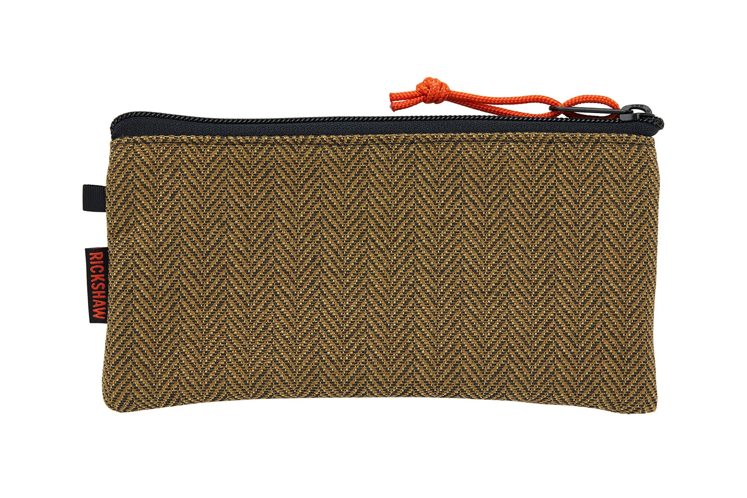 Rickshaw Bagworks Plush Pen/Gadget Pouch - Stout Brown/Mandarin 1 Rickshaw Bagworks Plush Pen/Gadget Pouch - Stout Brown/Mandarin