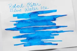 Robert Oster Blue Water Ice - 50ml Bottled Ink 16 Robert Oster Blue Water Ice - 50ml Bottled Ink -Office Supplies Shop RobertOster BlueWaterIce InkReview 3
