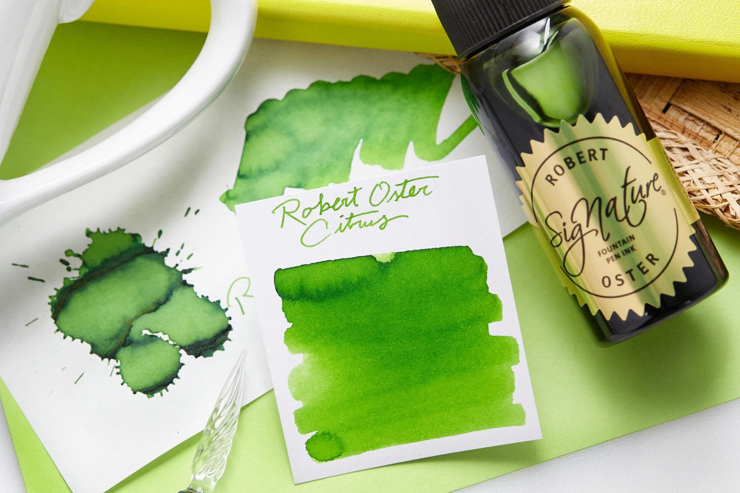 Robert Oster Citrus - 50ml Bottled Ink 2 Robert Oster Citrus - 50ml Bottled Ink - Image 2