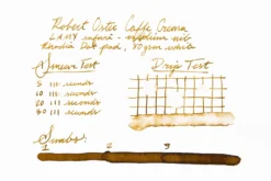 Robert Oster Caffe Crema - 50ml Bottled Ink -Office Supplies Shop RobertOster InkReview Caffe Crema Rhodia 80g White
