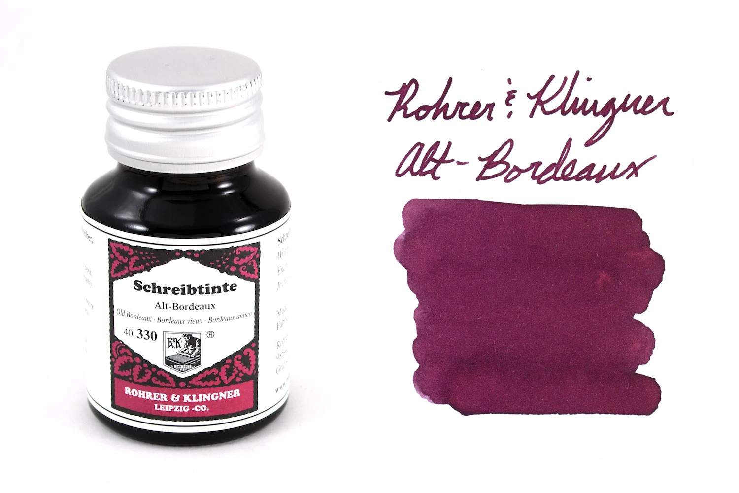 Rohrer & Klingner Alt-Bordeaux - 50ml Bottled Ink 1 Rohrer & Klingner Alt-Bordeaux - 50ml Bottled Ink