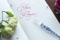 Rohrer & Klingner Glass Dip Pen - Blue -Office Supplies Shop RohrerKlingner GlassDipPen Blue 2