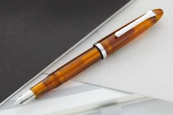 Sailor Compass 1911 Fountain Pen - Transparent Brown -Office Supplies Shop Sailor 1911 Compass BrownDemo 2