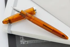 Sailor Compass 1911 Fountain Pen - Transparent Brown -Office Supplies Shop Sailor 1911 Compass BrownDemo 3