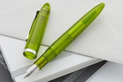 Sailor Compass 1911 Fountain Pen - Transparent Olive -Office Supplies Shop Sailor 1911 Compass OliveDemo 3
