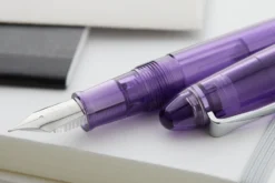 Sailor Compass 1911 Fountain Pen - Transparent Purple -Office Supplies Shop Sailor 1911 Compass PurpleDemo 4