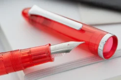 Sailor Compass 1911 Fountain Pen - Transparent Red -Office Supplies Shop Sailor 1911 Compass RedDemo 4