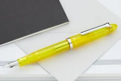 Sailor Compass 1911 Fountain Pen - Transparent Yellow 16 Sailor Compass 1911 Fountain Pen - Transparent Yellow -Office Supplies Shop Sailor 1911 Compass YellowDemo 2