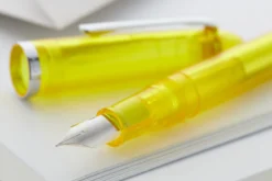 Sailor Compass 1911 Fountain Pen - Transparent Yellow 19 Sailor Compass 1911 Fountain Pen - Transparent Yellow -Office Supplies Shop Sailor 1911 Compass YellowDemo 4