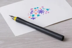 Sailor Hocoro Gray Dip Pen & Nib - Fude -Office Supplies Shop Sailor Compass Hocoro DipPen Grey FudeNib stock 4