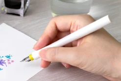 Sailor Hocoro White Dip Pen & Nib - Fude 13 Sailor Hocoro White Dip Pen & Nib - Fude -Office Supplies Shop Sailor Compass Hocoro DipPen White FudeNib stock 5