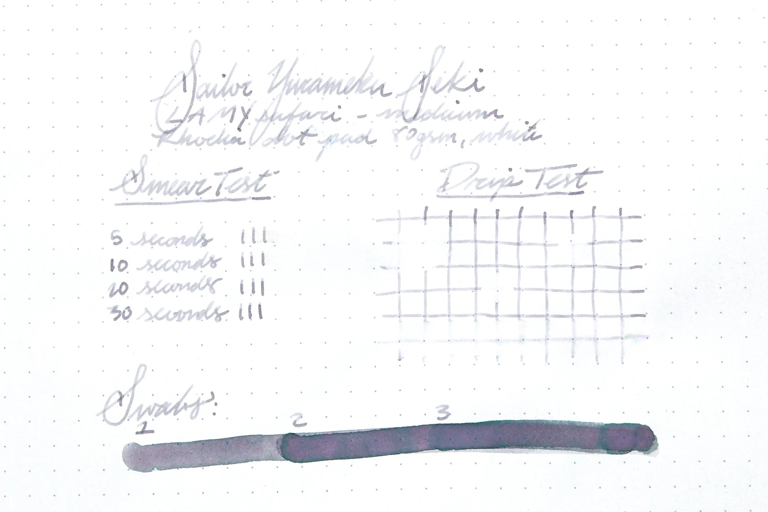 Sailor Yurameku Seki - 20ml Bottled Ink 9 Sailor Yurameku Seki - 20ml Bottled Ink - Image 9