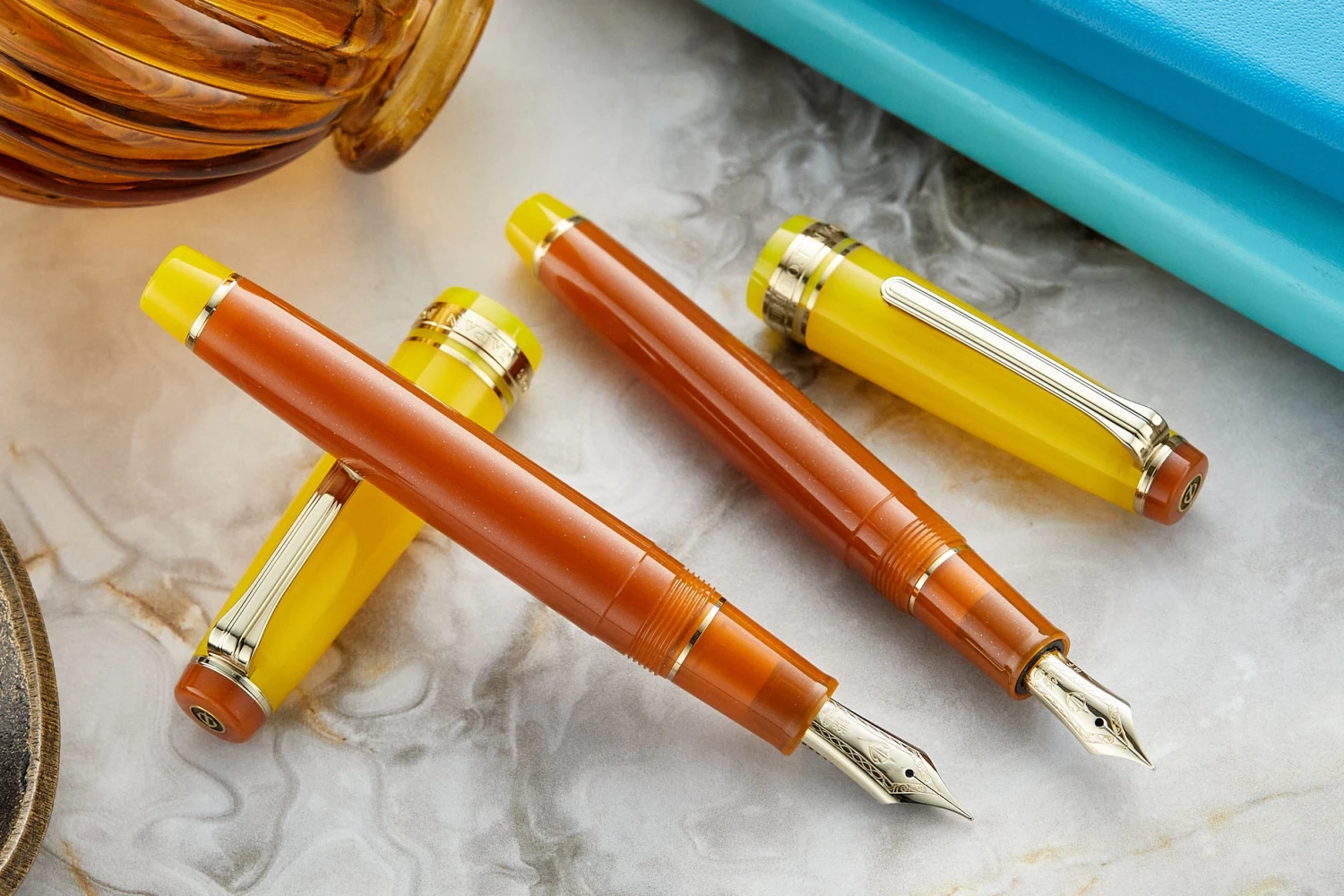 Sailor Pro Gear Slim Fountain Pen - Moonlight Over The Ocean (Limited Production) 12 Sailor Pro Gear Slim Fountain Pen - Moonlight Over The Ocean (Limited Production) - Image 12