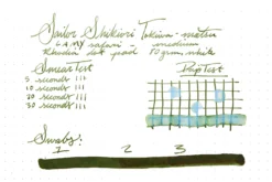 Sailor Shikiori Tokiwa-matsu - Ink Cartridges -Office Supplies Shop Sailor Shikiori TokiwaMatsu InkReview Rhodia 80g 1 0f0cb363 f907 44c9 b4d0 e835b8a9d18c