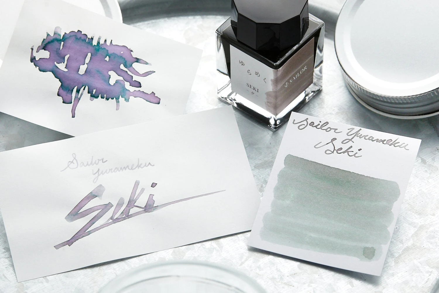 Sailor Yurameku Seki - 20ml Bottled Ink 3 Sailor Yurameku Seki - 20ml Bottled Ink - Image 3