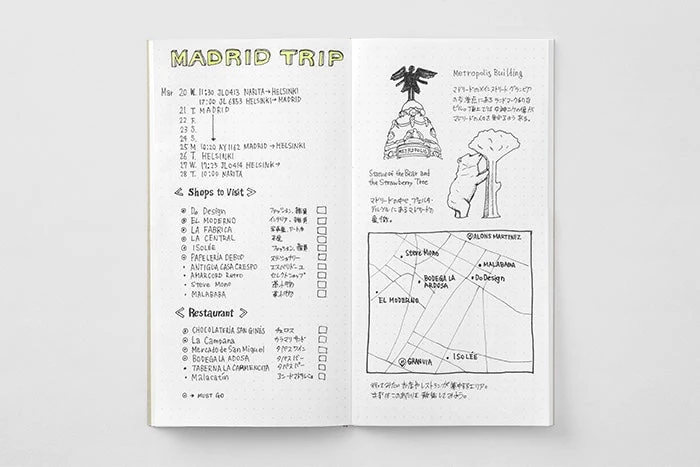 Traveler's Notebook Regular Refill 026 - Dot Grid 7 Traveler's Notebook Regular Refill 026 - Dot Grid - Image 7