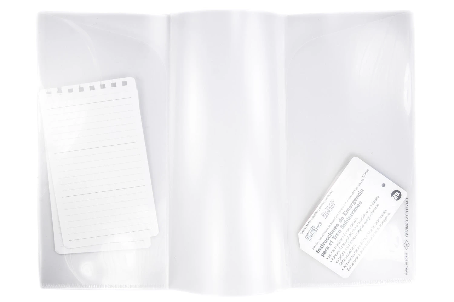 Traveler's Notebook Accessory 029 - Three-Fold File (Regular) 3 Traveler's Notebook Accessory 029 - Three-Fold File (Regular) - Image 3