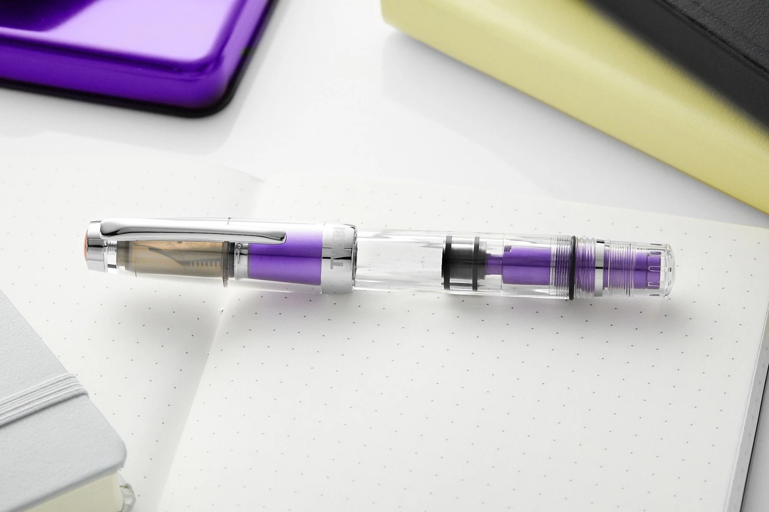 TWSBI Diamond Mini AL Fountain Pen - Grape 7 TWSBI Diamond Mini AL Fountain Pen - Grape - Image 7