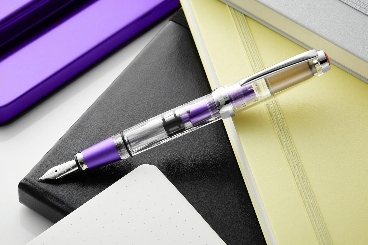 TWSBI Diamond Mini AL Fountain Pen - Grape 8 TWSBI Diamond Mini AL Fountain Pen - Grape - Image 8