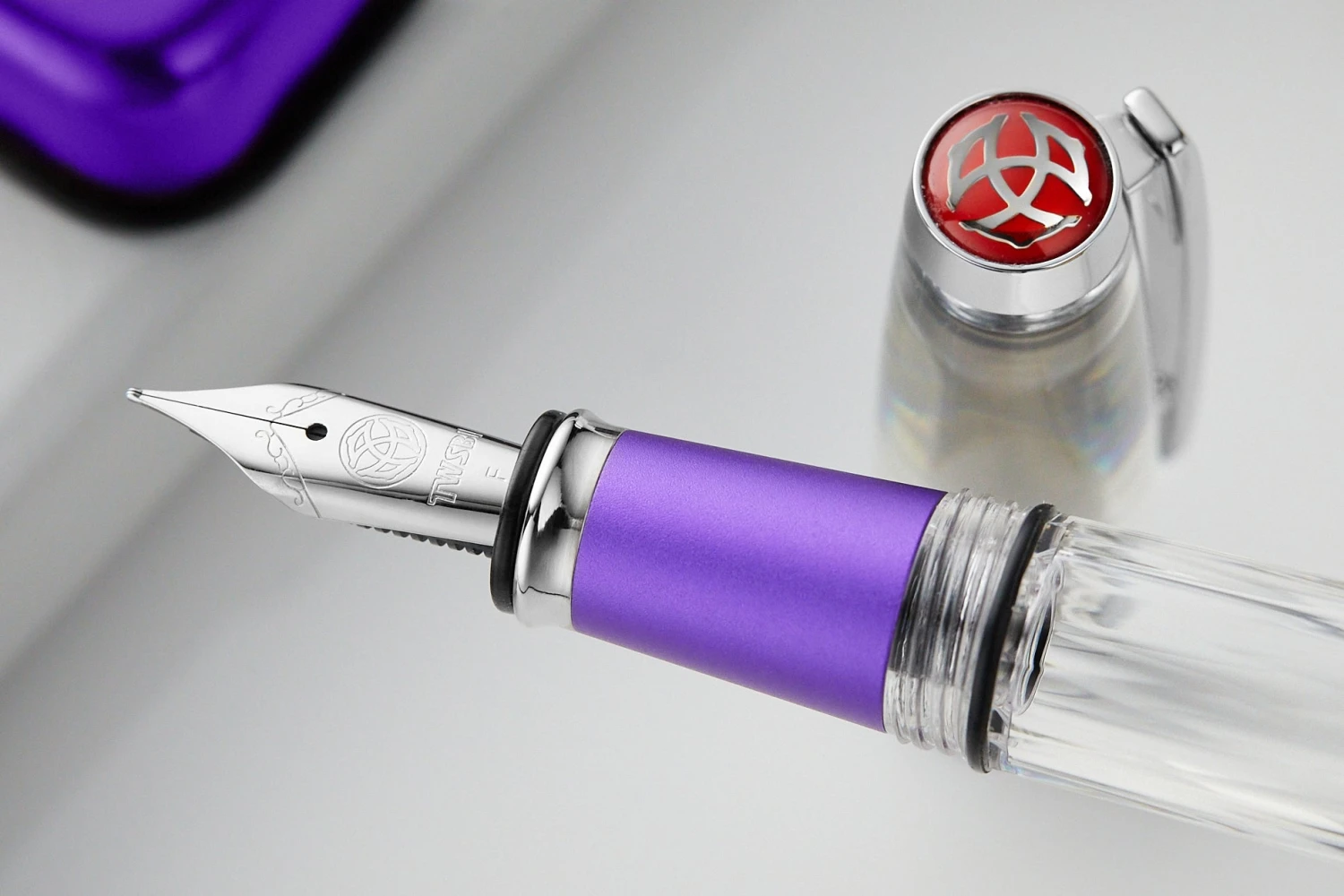 TWSBI Diamond Mini AL Fountain Pen - Grape 10 TWSBI Diamond Mini AL Fountain Pen - Grape - Image 10