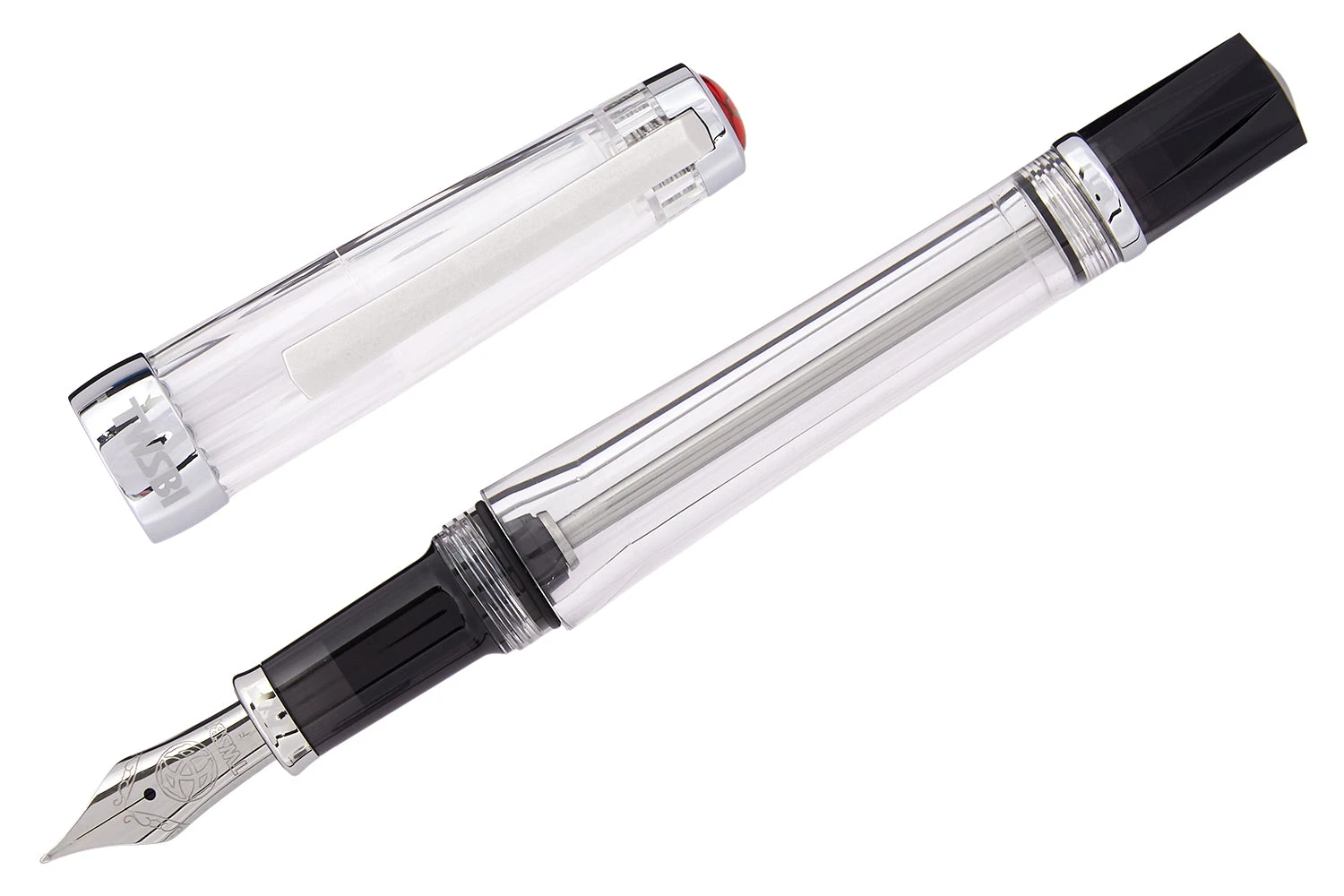 TWSBI Vac700R Fountain Pen - Clear 1 TWSBI Vac700R Fountain Pen - Clear